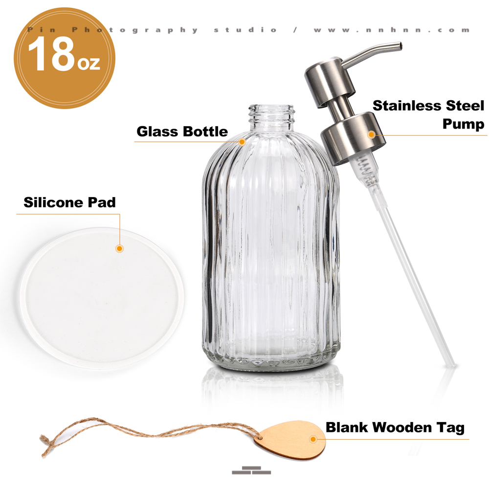 Glass Stainless Steel Bottle Amazon Listting Product Photography in Shenzhen China description